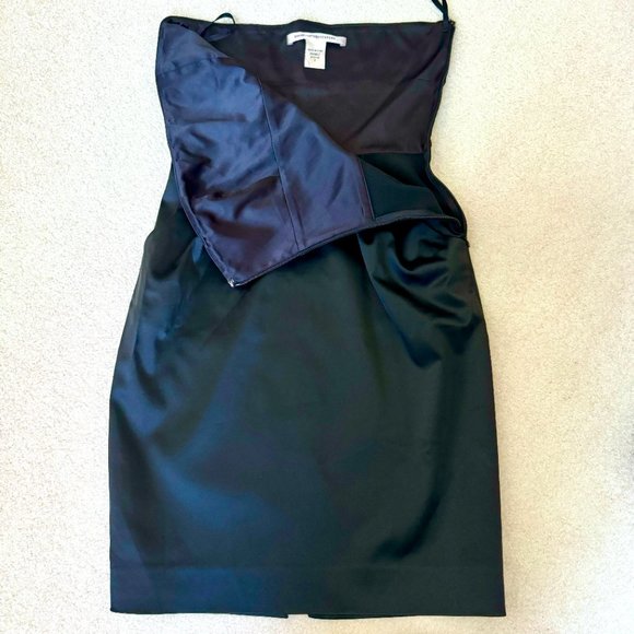 Diane Von Furstenberg Satin Mini Dress - Picture 12 of 15
